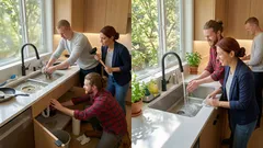 Kitchen Sink Clogged? Try This Plumber-Style Order of Fixes Before You Call