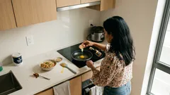 No Butter Needed: Try Toasted Sesame Oil for Fried Eggs Over Rice